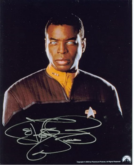 LeVar Burton autograph