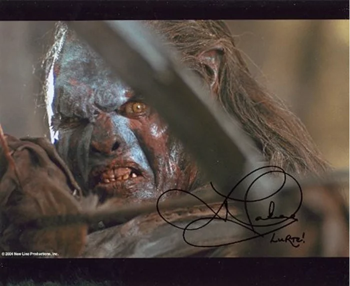 Lawrence Makoare autograph