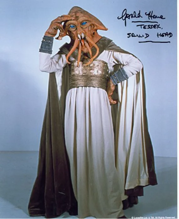 Gerald Home autograph
