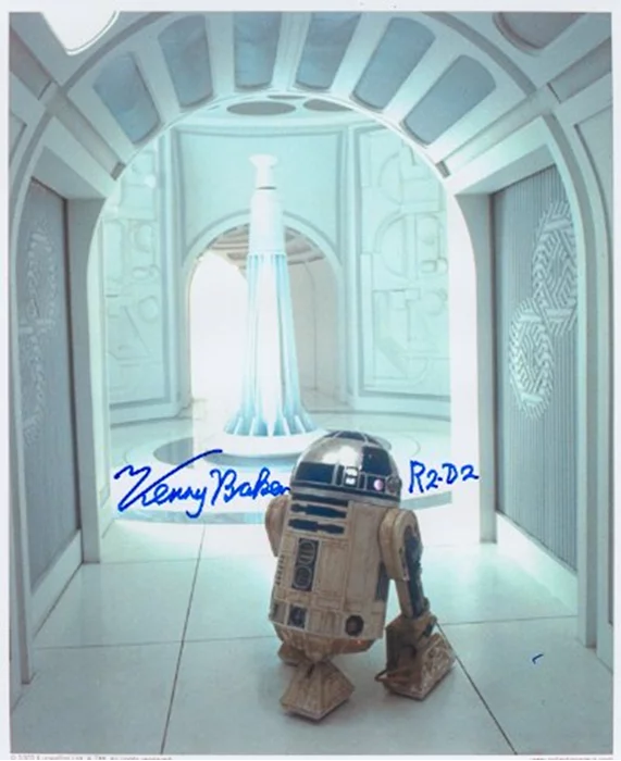 Kenny Baker autograph