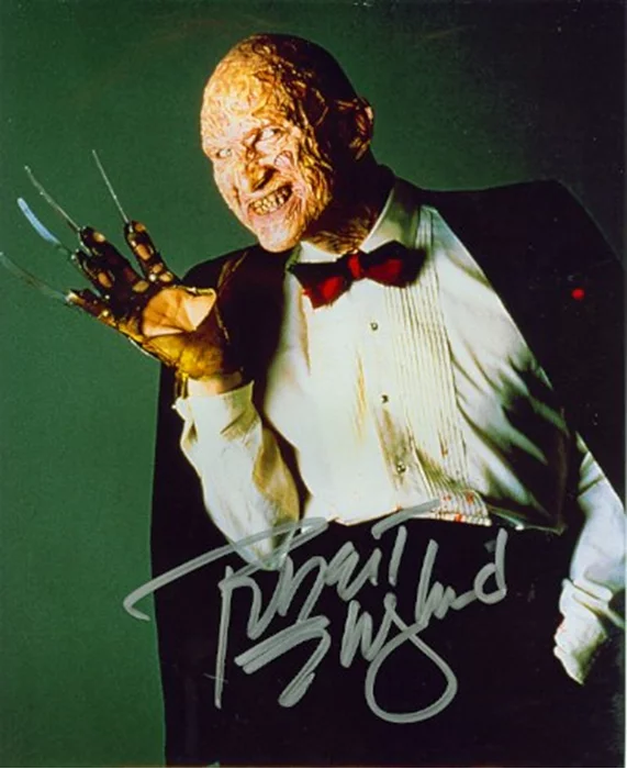 Robert Englund autograph