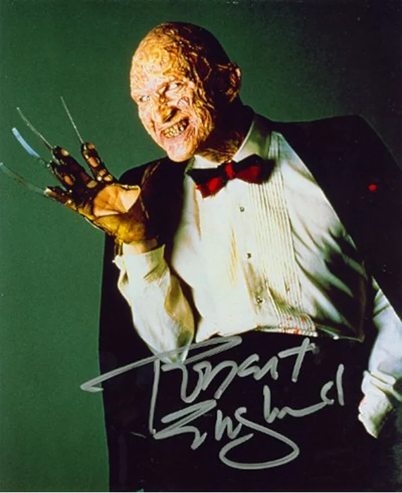 Robert Englund autograph