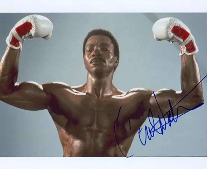 Carl Weathers autograph