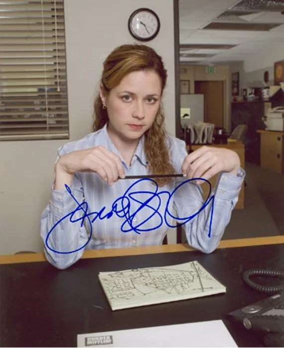 Jenna Fischer autograph