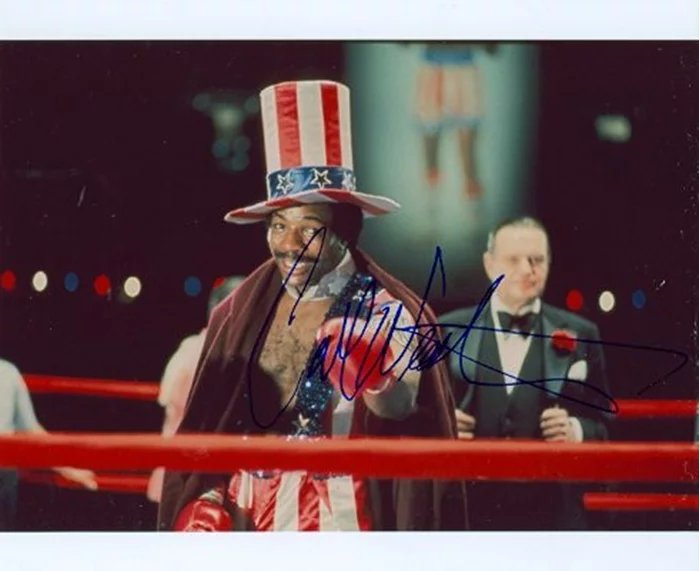 Carl Weathers autograph