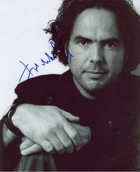 Alejandro Gonzalez Inarritu autograph