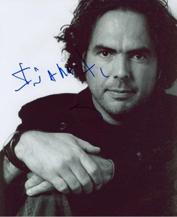 Alejandro Gonzalez Inarritu autograph