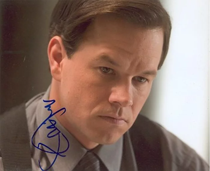 Mark Wahlberg autograph