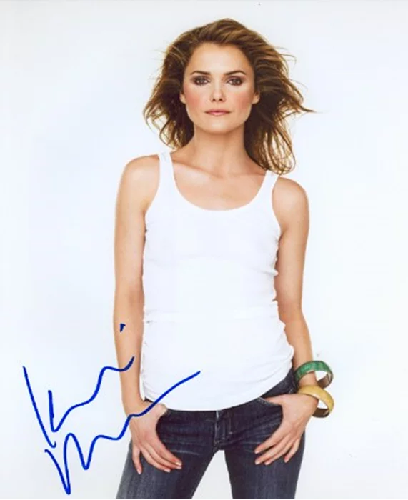 Keri Russell autograph