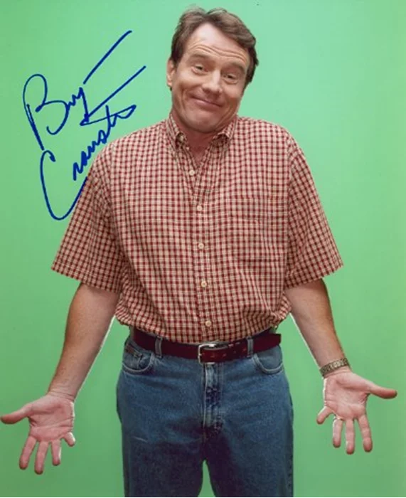 Bryan Cranston autograph