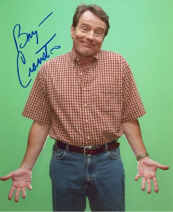 Bryan Cranston autograph