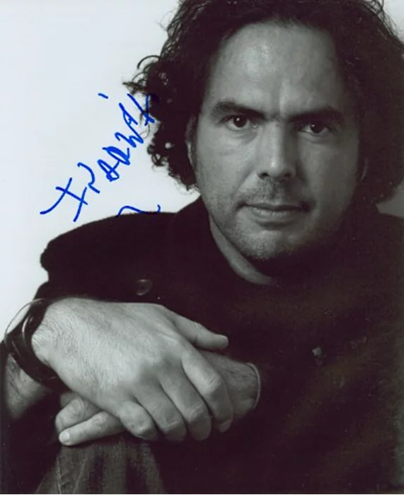 Alejandro Gonzalez Inarritu autograph