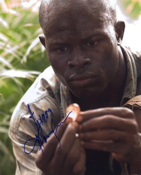 Djimon Hounsou autograph