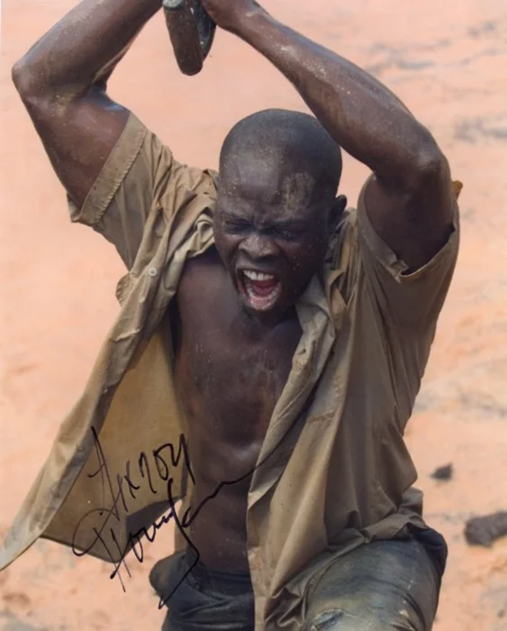 Djimon Hounsou autograph