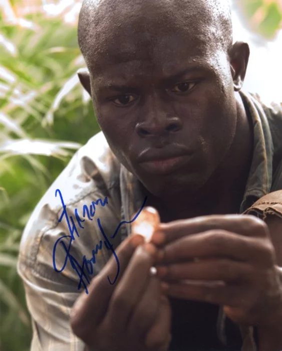 Djimon Hounsou autograph