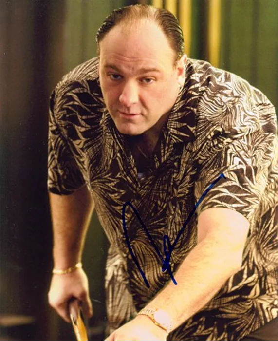 James Gandolfini autograph