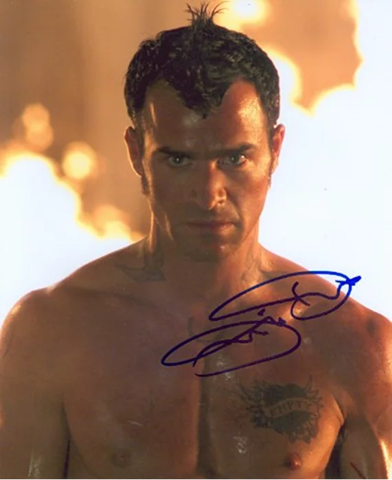 Justin Theroux autograph