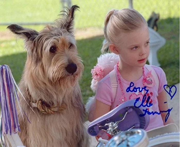 Elle Fanning autograph