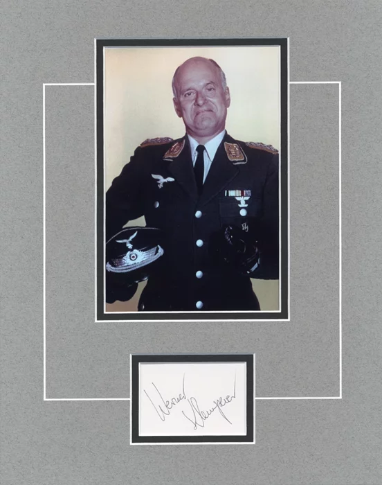 Werner Klemperer autograph