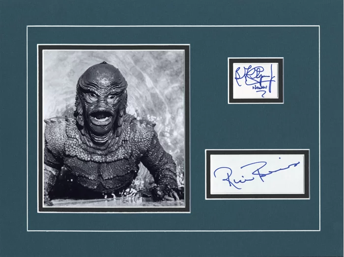Creature From The Black Lagoon autograph