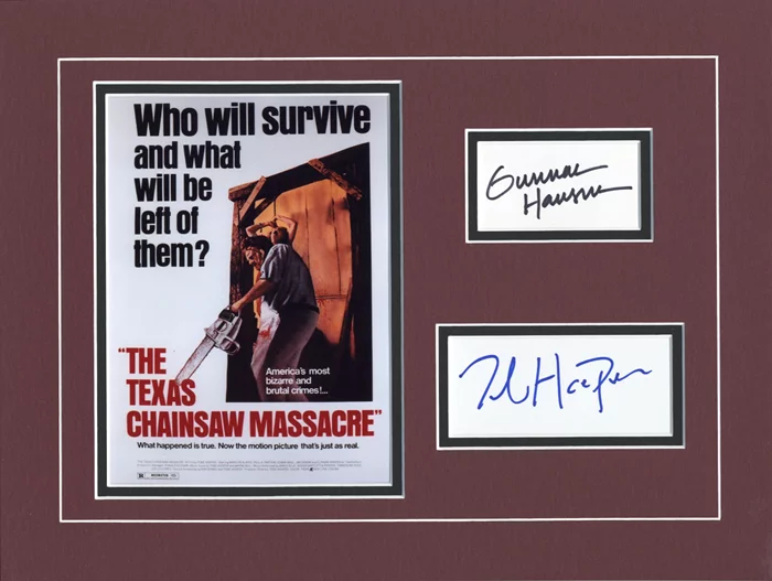 The Texas Chainsaw Massacre autograph