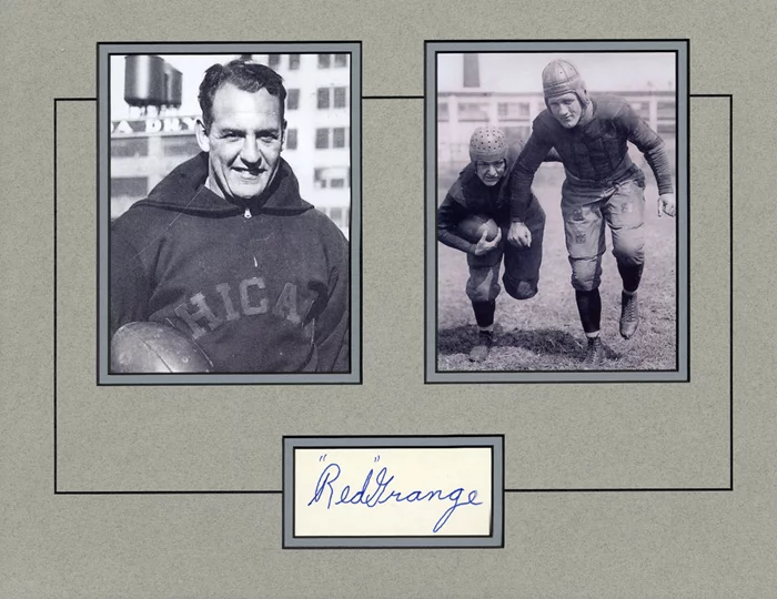 Red Grange autograph