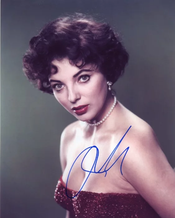 Joan Collins autograph