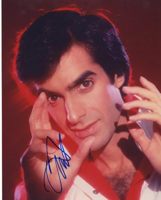 David Copperfield autograph