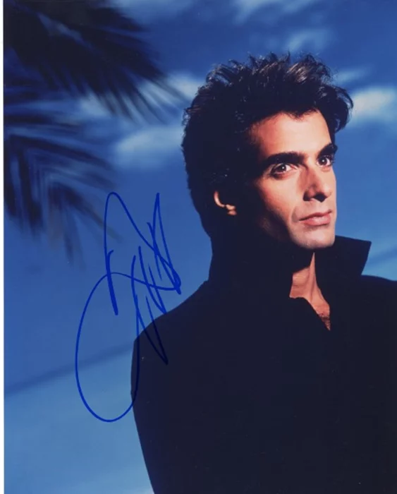 David Copperfield autograph