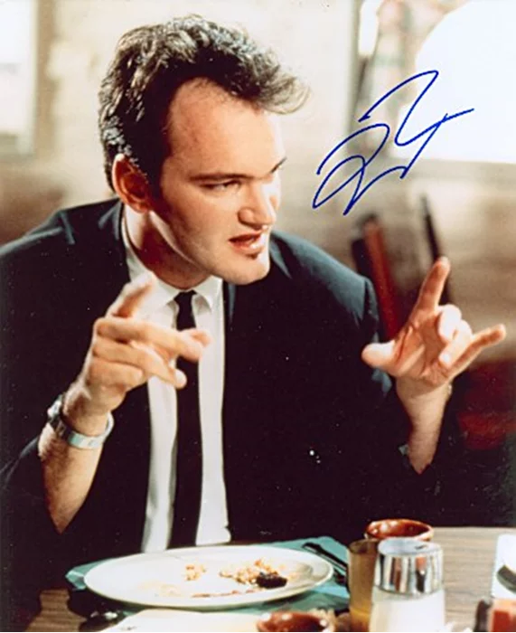 Quentin Tarantino autograph