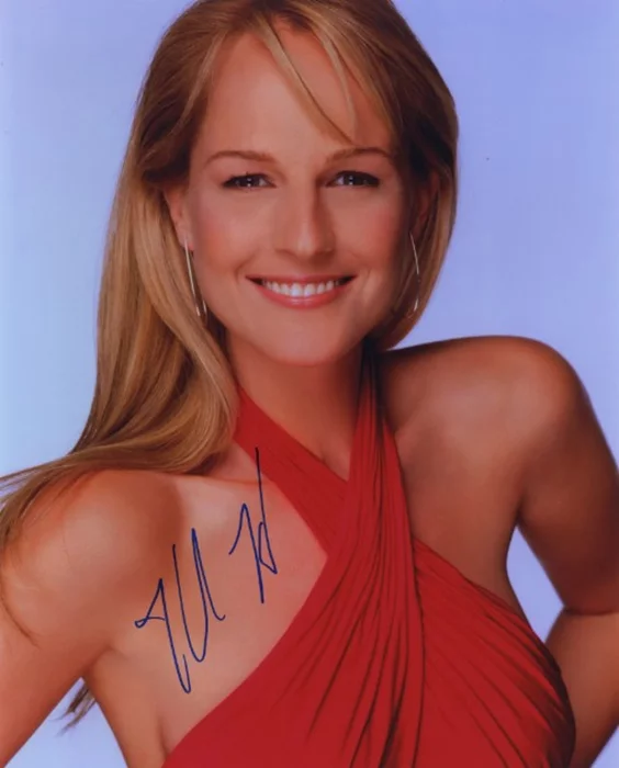 Helen Hunt autograph