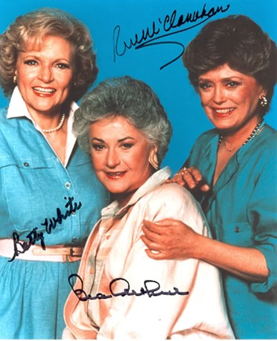 The Golden Girls autograph