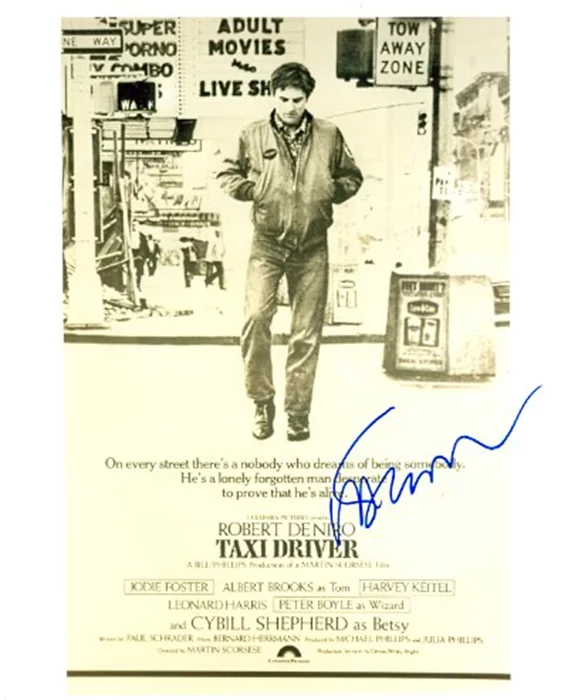 Martin Scorsese autograph