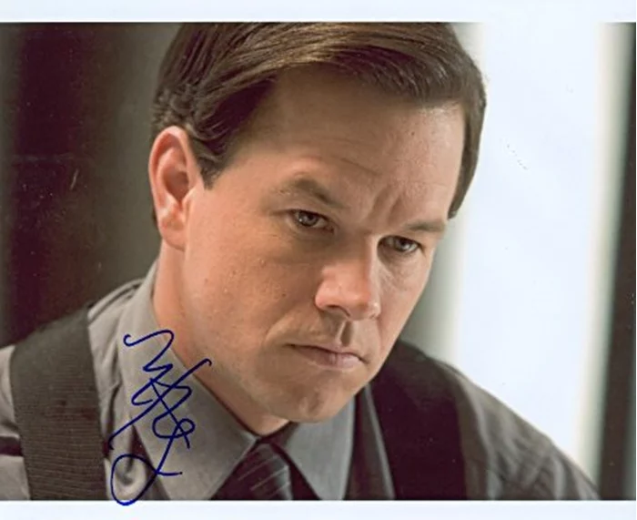 Mark Wahlberg autograph