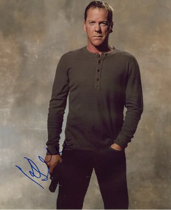 Kiefer Sutherland autograph
