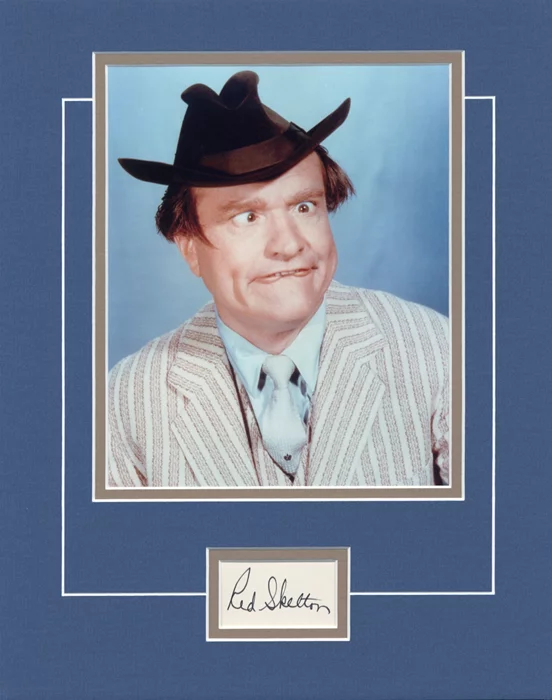 Red Skelton autograph