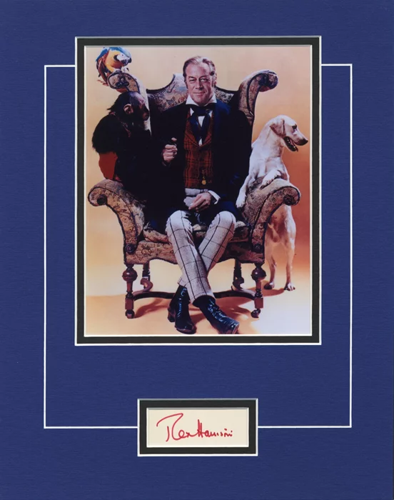 Rex Harrison as Dr. Dolittle autograph