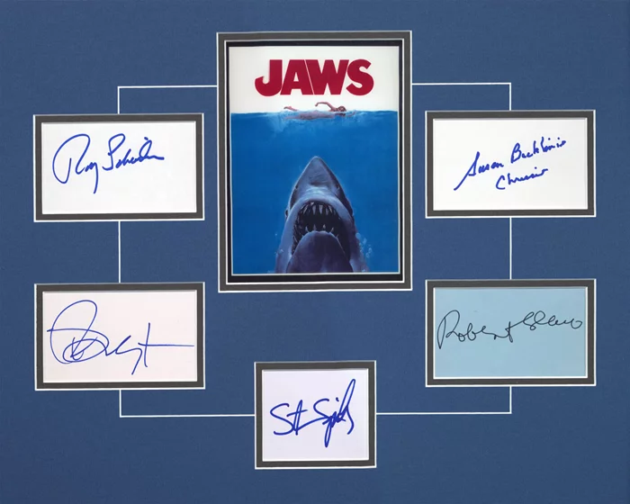 Jaws autograph