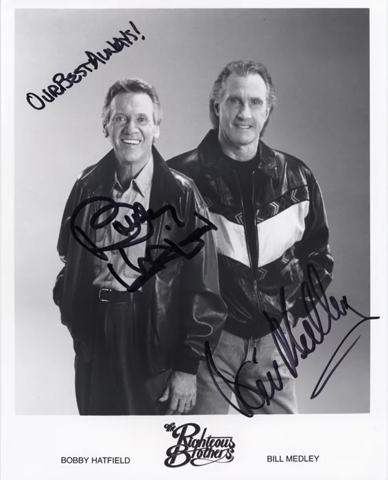 The Righteous Brothers autograph