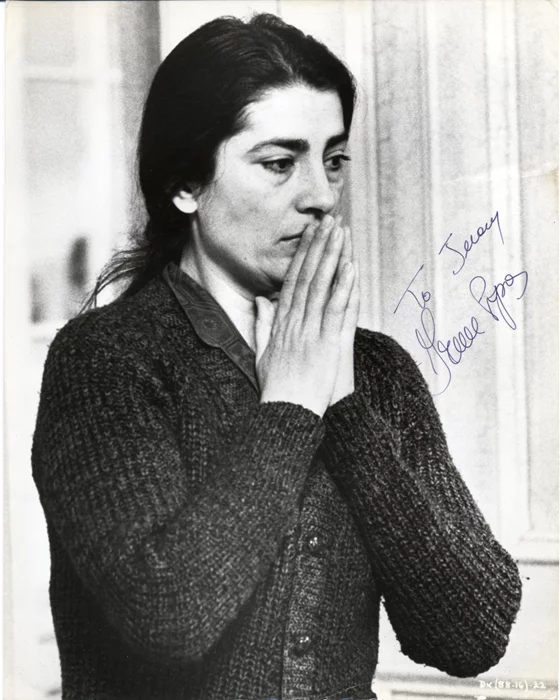 Irene Papas autograph
