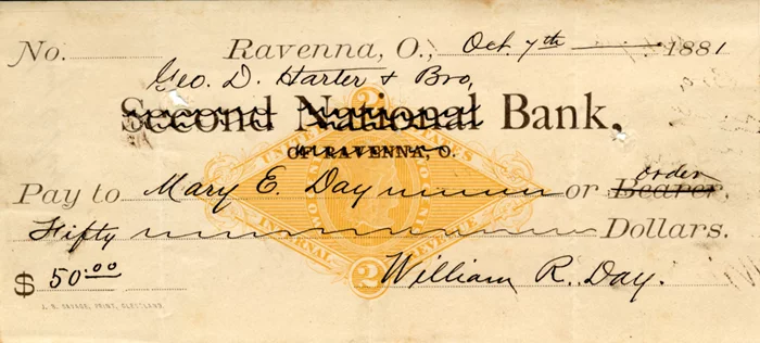 William R. Day autograph