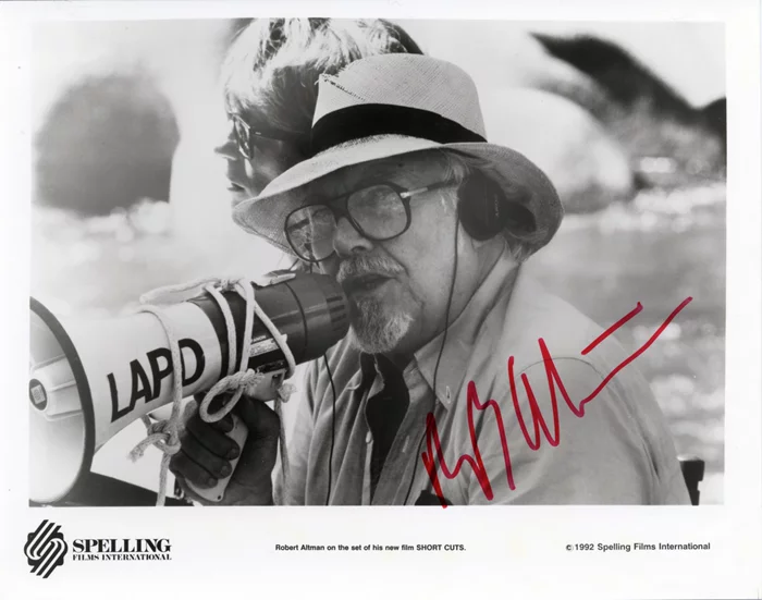 Robert Altman autograph