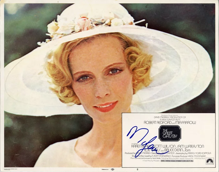 Mia Farrow autograph