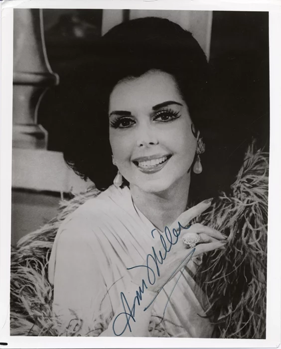 Ann Miller autograph
