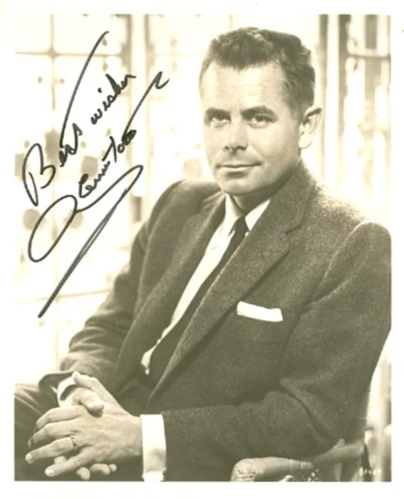 Glenn Ford autograph