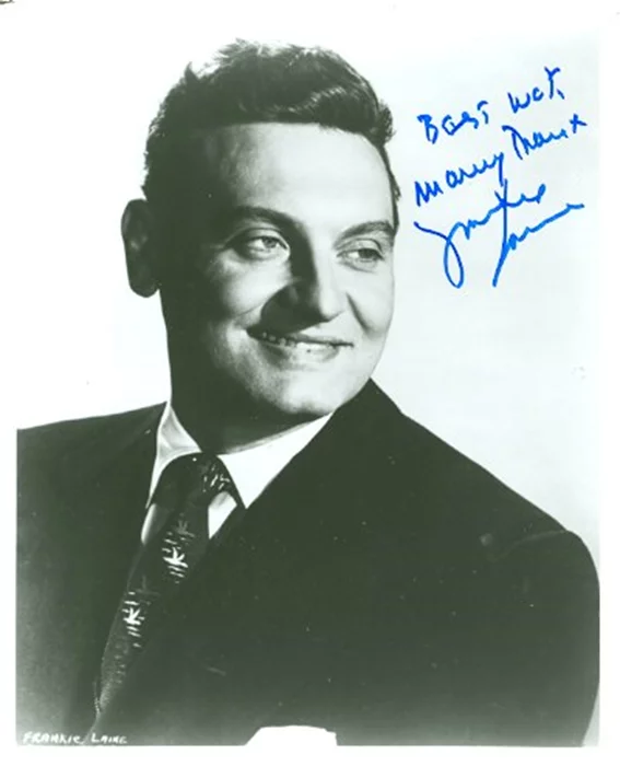 Frankie Laine autograph