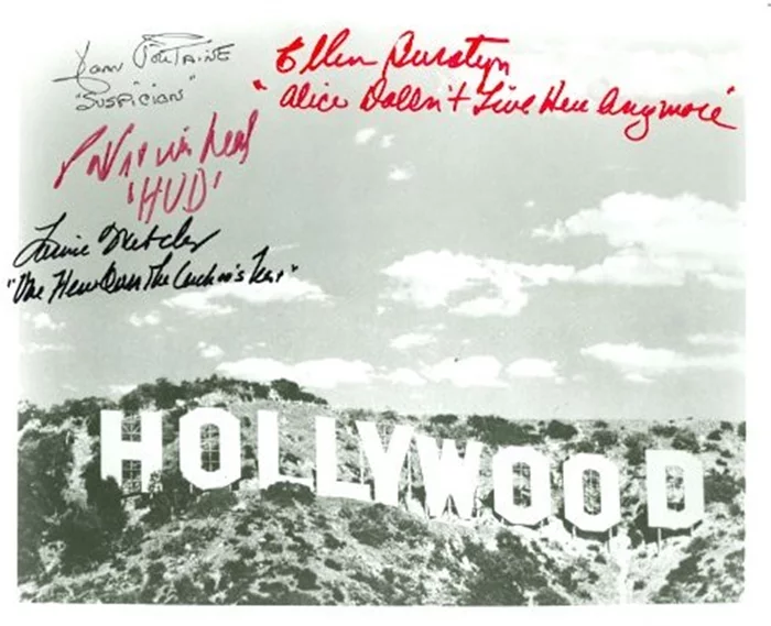 Hollywood Sign autograph
