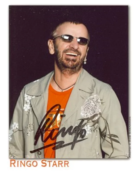 Ringo Starr autograph