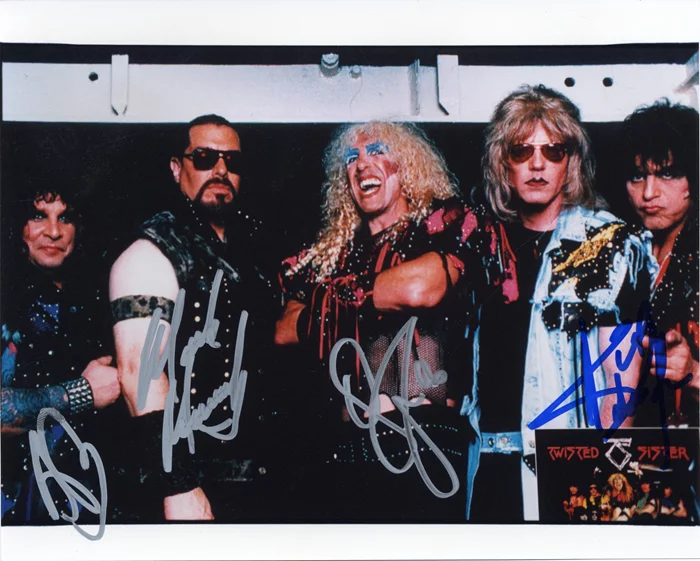 Twisted Sister autograph