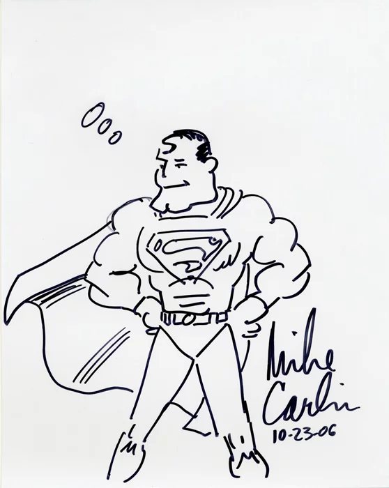 Mike Carlin autograph